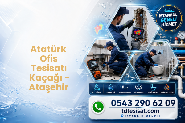 Ofis Tesisatı Kaçağı