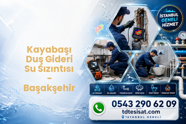 Duş Gideri Su Sızıntısı