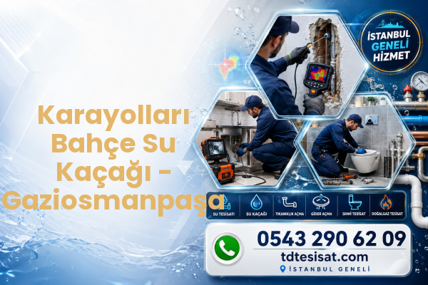 Bahçe Su Kaçağı
