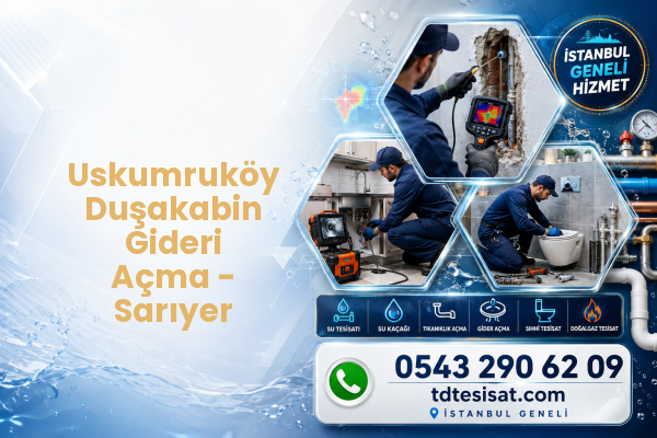 Duşakabin Gideri Açma
